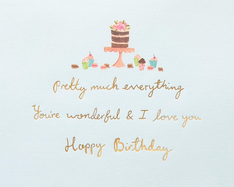 Papyrus Birthday Card for Sister from Sister (Pretty Much Everything) - Image 3